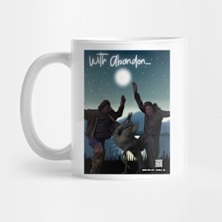 With Abandon Crane Dance Mug